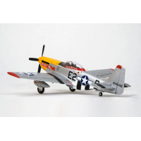 Mainan RC Pesawat Airplane P-51 Mustang 1100mm PNP V2 "Detroit Miss"