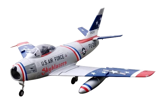 FMS 1/10 Jet 80mm EDF F-86 Sabre "Skyblazer" PNP