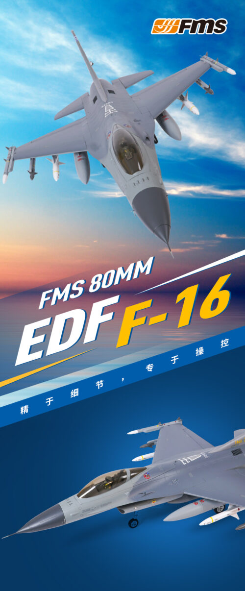FMS F-16C 80MM PNP