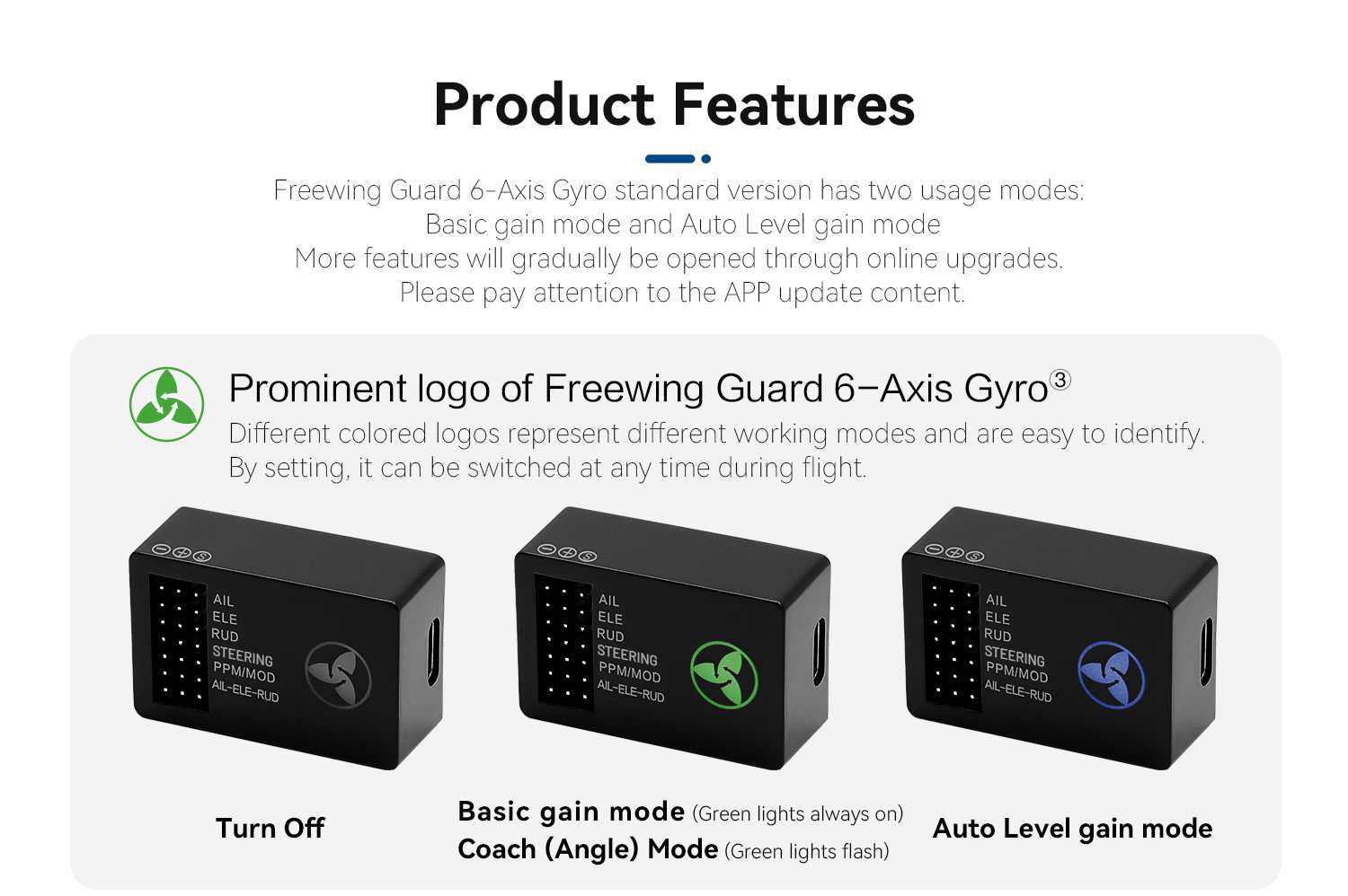 Freewing EG01 6-Axis Gyro (tanpa programmer) - Image 2