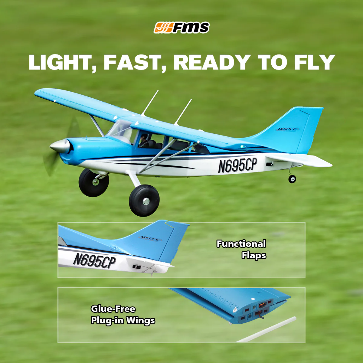 FMS MAULE 1500MM w/Float PNP - Image 18