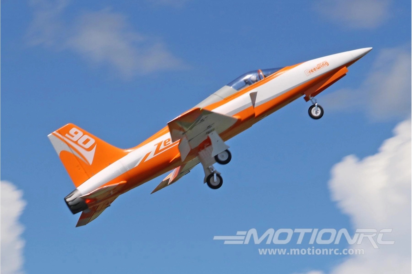 Freewing Zeus 90MM 6S EDF Sport Jet Orange PNP - Image 4