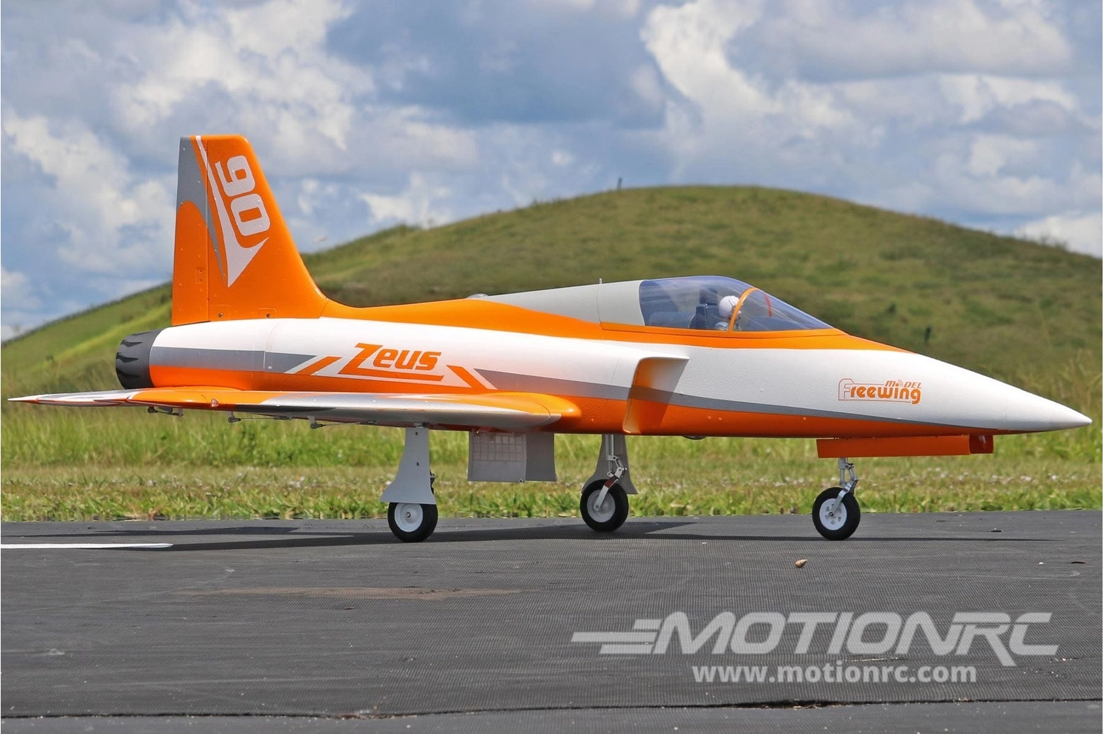Freewing Zeus 90MM 6S EDF Sport Jet Orange PNP - Image 3