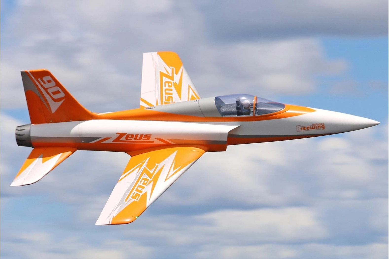 Freewing Zeus 90MM 6S EDF Sport Jet Orange PNP - Image 9