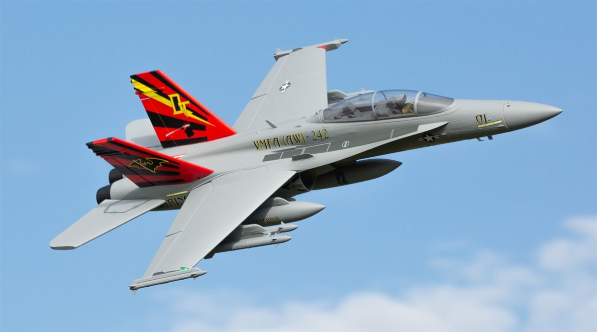 FMS F/A 18 F-18 Hornet 80MM RC Jet PNP - Image 10