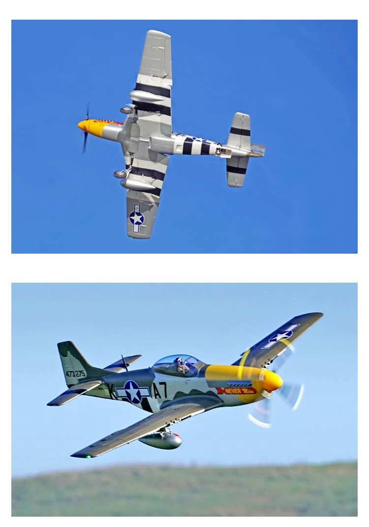 FMS P-51D Mustang 1500MM "Never Miss" Warbird PNP - Image 10