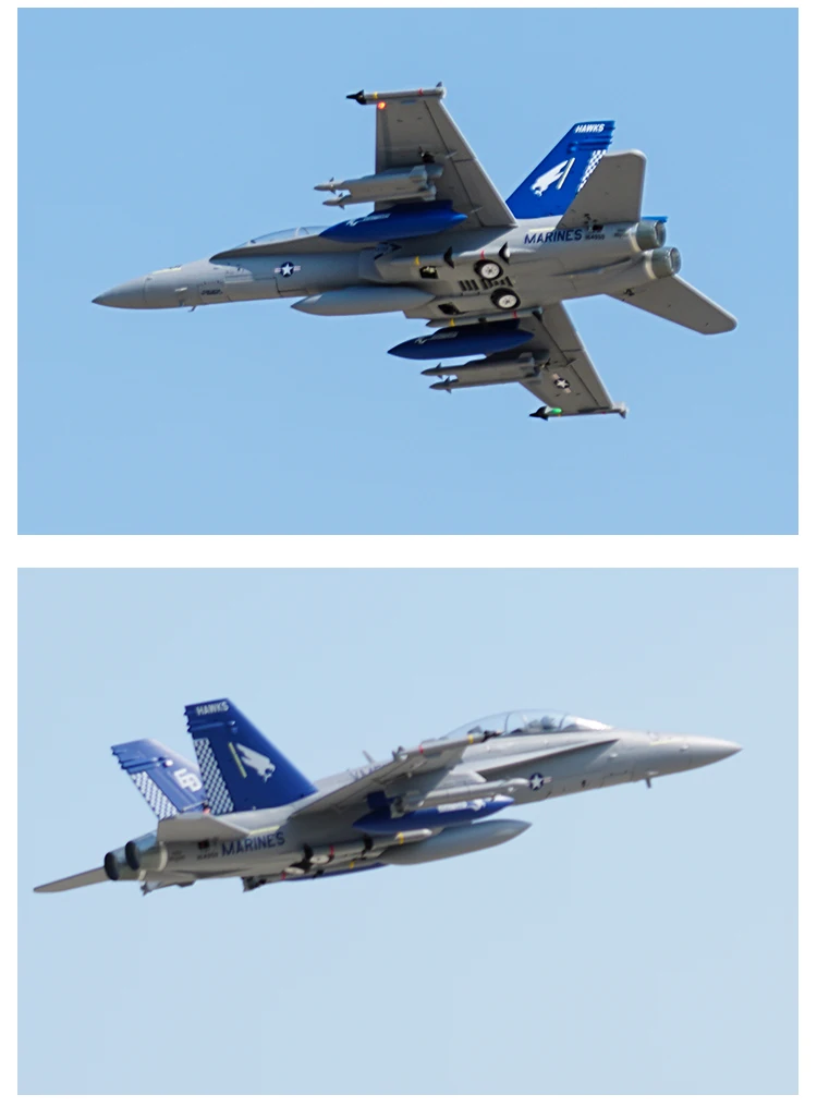 FMS F/A 18 F-18 Hornet 80MM RC Jet PNP - Image 2