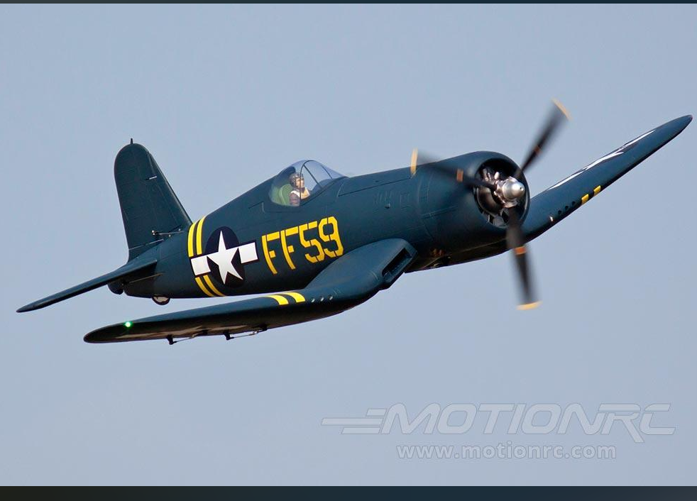 Freewing Flightline F-4U CORSAIR 1600MM Bubble Top PNP - Image 23