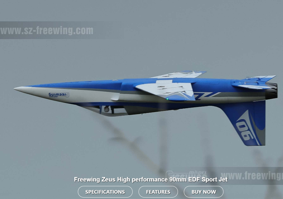 Freewing Zeus 90MM 6S EDF Sport Jet Orange PNP - Image 11