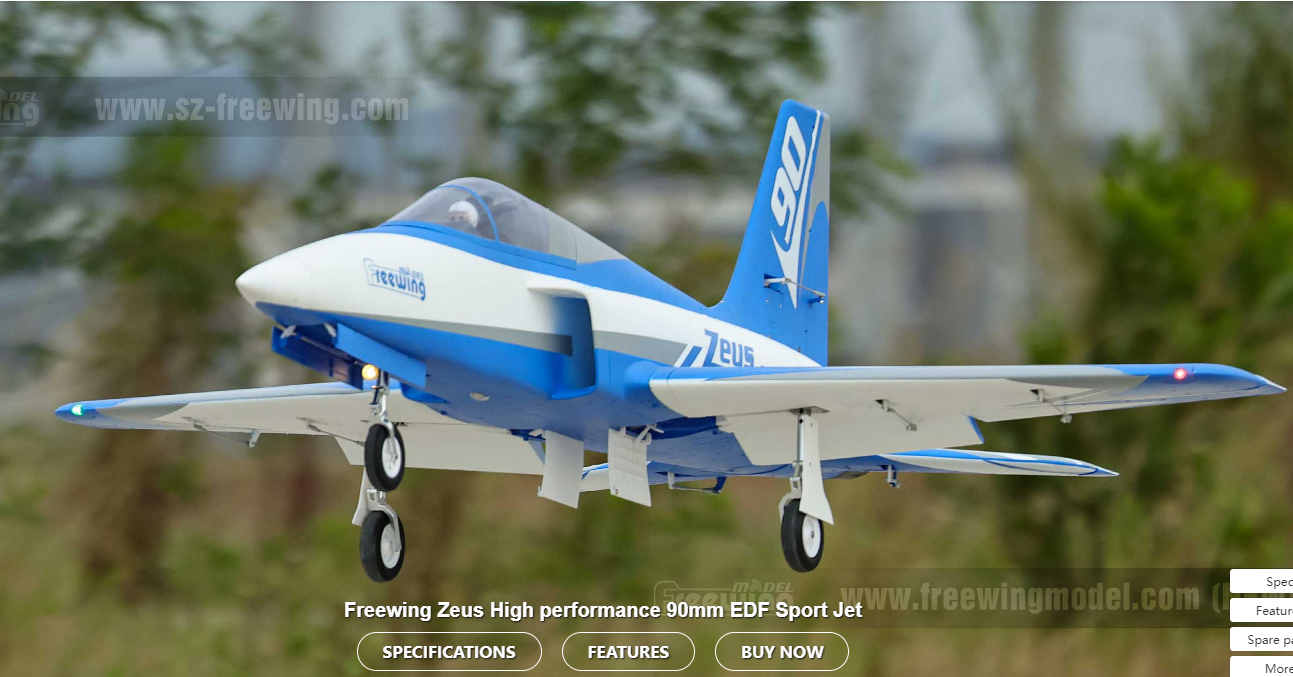 Freewing Zeus 90MM 6S EDF Sport Jet Orange PNP - Image 10