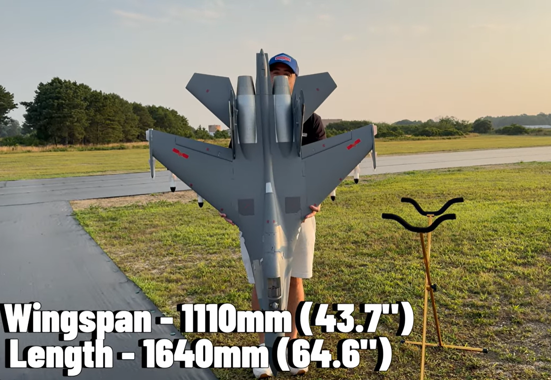 FMS J-11 Twin 70MM EDF Jet 6S PNP - Image 2