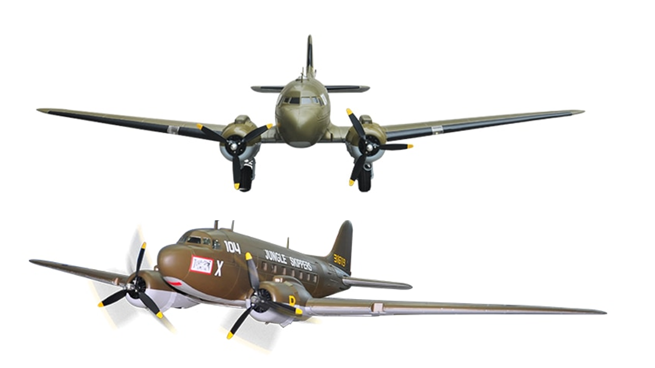 HobbyKing DC-3/C-47 Jungle Skipper 1600MM PNP - Image 13
