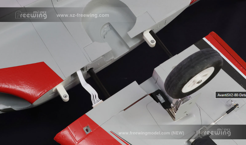 Freewing AvantiS 80mm v2 RED PNP - Image 3