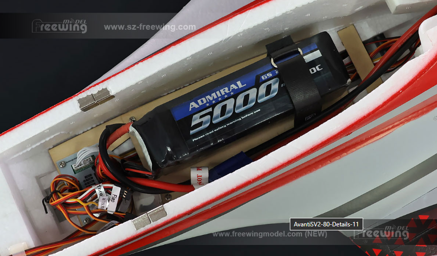 Freewing AvantiS 80mm v2 RED PNP - Image 10