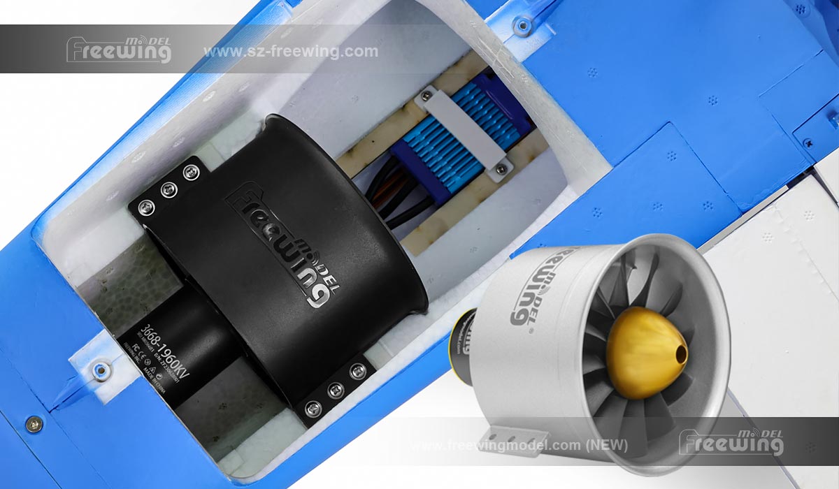Freewing Zeus 90MM 6S EDF Sport Jet Orange PNP - Image 21