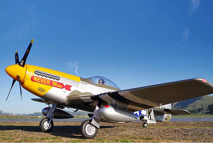 FMS P-51D Mustang 1500MM "Never Miss" Warbird PNP - Image 17