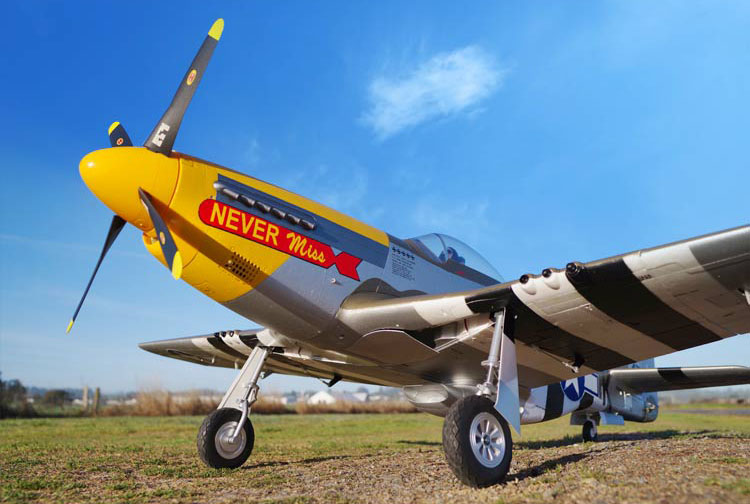 FMS P-51D Mustang 1500MM "Never Miss" Warbird PNP - Image 16