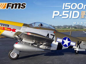 FMS P-51D Mustang 1500MM "Never Miss" Warbird PNP