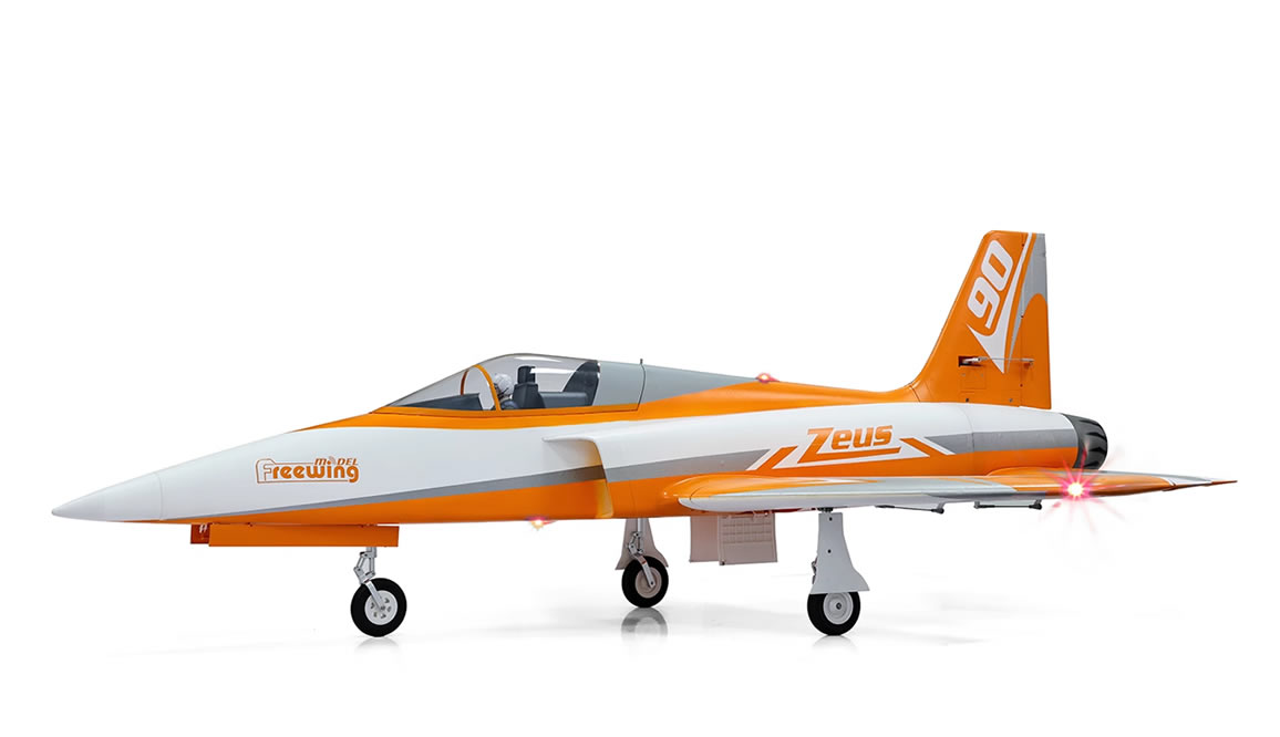 Freewing Zeus 90MM 6S EDF Sport Jet Orange PNP - Image 8